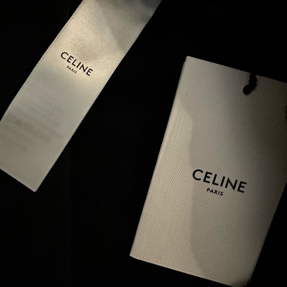 Celine Black Hoodie Sweatshirt Men’s L - Picture 4 of 10